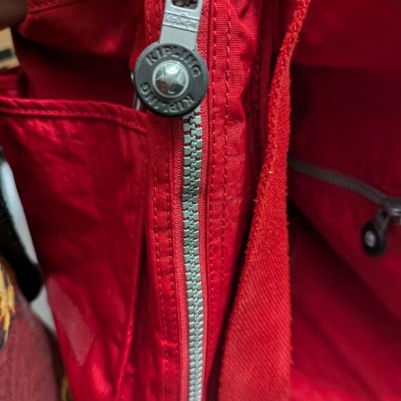 Kipling Nylon Travel Shoulder Laptop Messenger Bag  Expandable - Picture 6 of 7